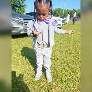 Kids custom suit